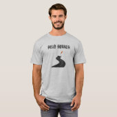Heren Basic T-Shirt | Road Runner 3 (Voorkant volledig)
