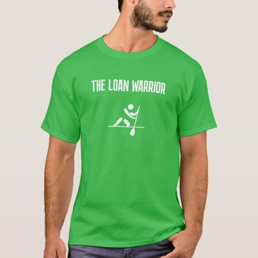 Heren Basic T-Shirt | The Loan Warrior (Voorkant)