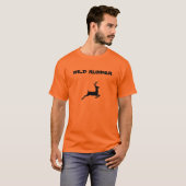 Heren Basic T-Shirt | Wild Runner (Voorkant volledig)