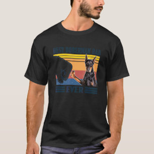 Heren Beste Dobermann Papa Aller Tijden Hond Vader T-shirt