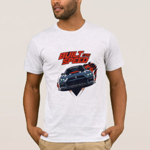 Heren 'Built for Speed' Racing Sportauto T-shirt