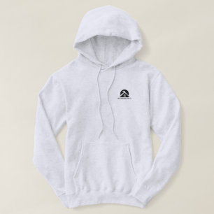Heren Business Hoodie met logo voor- en achterkant