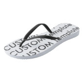 Heren Custom Thong Havaianas® Style Flip Flops (Schuin)