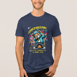 HEREN DABBING TOEKOMSTIGE LESSEN GELERD T-SHIRT