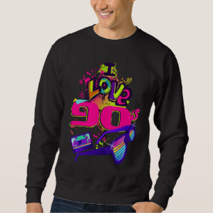 Heren Dames Kids Vintage Retro Terug Naar 90's Gra Trui