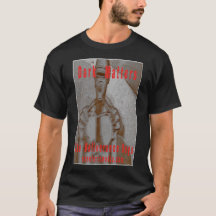 Heren 'Dark Matters' zwarte t-shirt