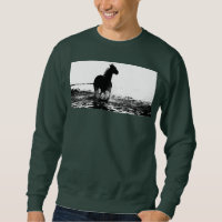Heren Deep Forest Green T-shirt Renpaard