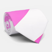 Heren Designersstropdassen Roze Stropdas (Opgerold)