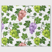 Heren druiven en druiven cadeaupapier (Vlak)
