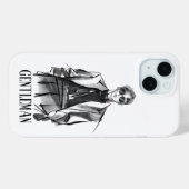 Heren Esthetische iPhone Hoes (Achterkant (horizontaal))