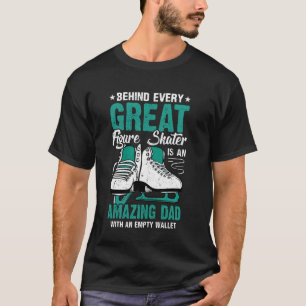 Heren Figuurschaatsen Vaderdag Sport Figuur Ijs S T-shirt