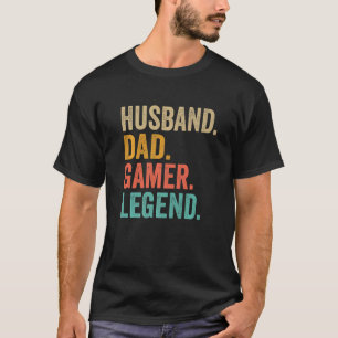Heren Gaming Voor Vader Gamer Vader Vaderdag Video T-shirt