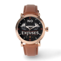 Heren 'Geen Excuses' Fitnesshorloge voor de Gym