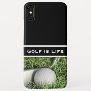 Heren Golf Thema iPhone XS Max Hoesje