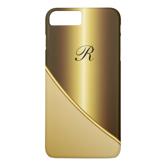 Heren Goud Zakelijk Case-Mate iPhone Case (Achterkant)