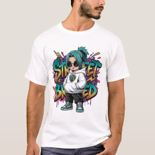Heren Grafische T-Shirt – Trendy Streetwear T-shir