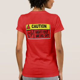 Heren herinnering t-shirt bij offroading