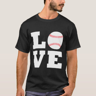 Heren honkbal liefde speler of coach sportteam T S T-shirt