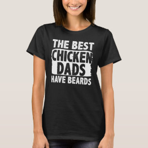 Heren Kip Papa Baard Kleding Papas Ontwerp T-shirt