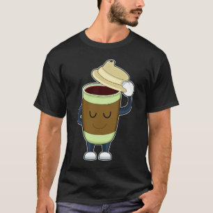 Heren koffie om te gaan t-shirt