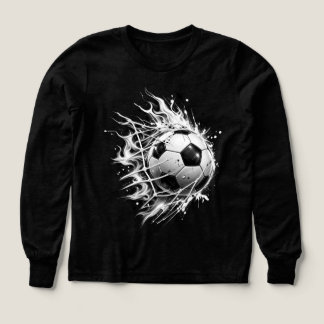 Heren Kunstzinnig Voetbal Lang Mouw T-Shirt - Cool