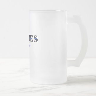 Heren leven eeuwig matglas bierpul