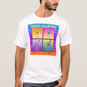 Heren Lt. T-shirts - Pop Art Martinis