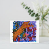 Heren monster briefkaart (Staand voorkant)