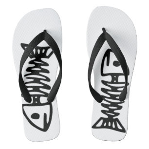 Heren Nauteische visgraat teenslippers - Uitdagend