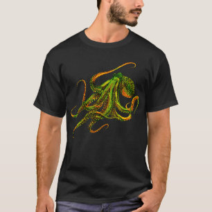 Heren Octopus T-shirt - Verbazingwekkend Zeeleven
