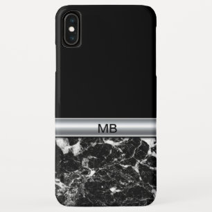 Heren professioneel monogram ontwerp iPhone XS max hoesje