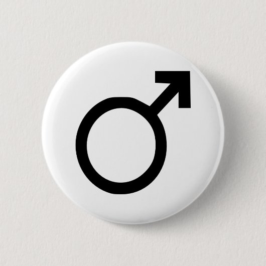 Heren Ronde Button 5,7 Cm (Voorkant)