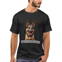 Heren Spreken ze hundesnacks Dog shirt