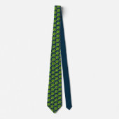 Heren St. Patrick's klavertje vier stropdas (Voorkant)