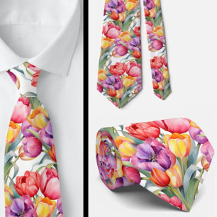 Heren stropdas Bloemenhalsdoek voor bruiloft & e