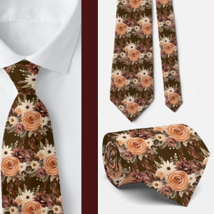 Heren stropdas Bloemenhalsdoek voor bruiloft en