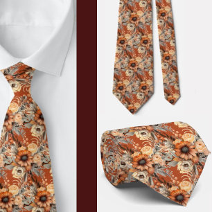 Heren stropdas Bloemenhalsdoek voor bruiloft en