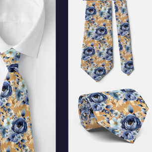 Heren stropdas Bloemenhalsdoek voor bruiloft en