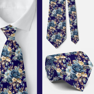 Heren stropdas Bloemenhalsdoek voor bruiloft en