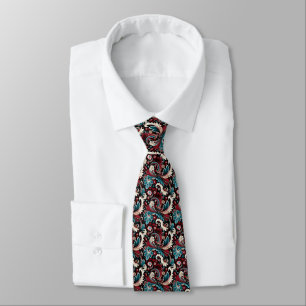 Heren stropdas met paisleyprint