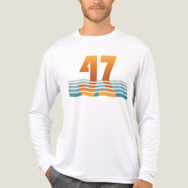 Heren Sunset 47 T-shirt met lange mouwen, versie 2