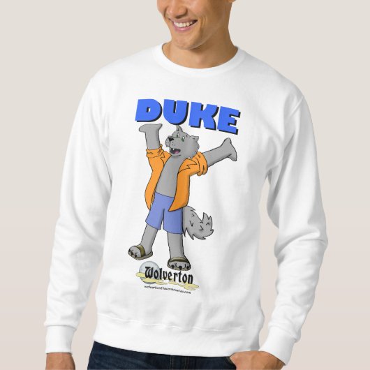 Heren sweatshirt van Duke (Voorkant)