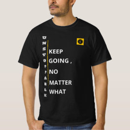 Heren T-shirt - Onstuitbare Vibe