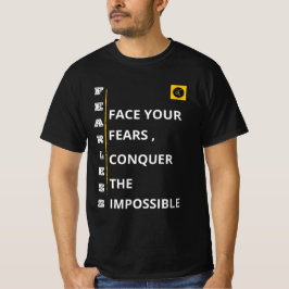 Heren T-shirt - Onverschrokken Vibe