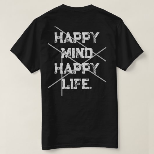 Heren T-shirts (Design achterkant)