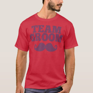 Heren Team Bruidegom Mannen Bachelor Stag Night Pa T-shirt