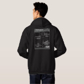 Heren Team Wireframe Sweatshirt (Achterkant volledig)