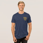Heren Tri-Blend Shirt (Voorkant volledig)