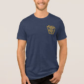 Heren Tri-Blend Shirt (Voorkant)