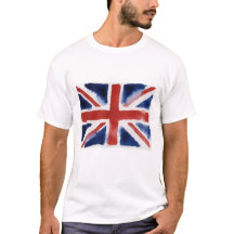 Heren union jack t-shirt ontwerp